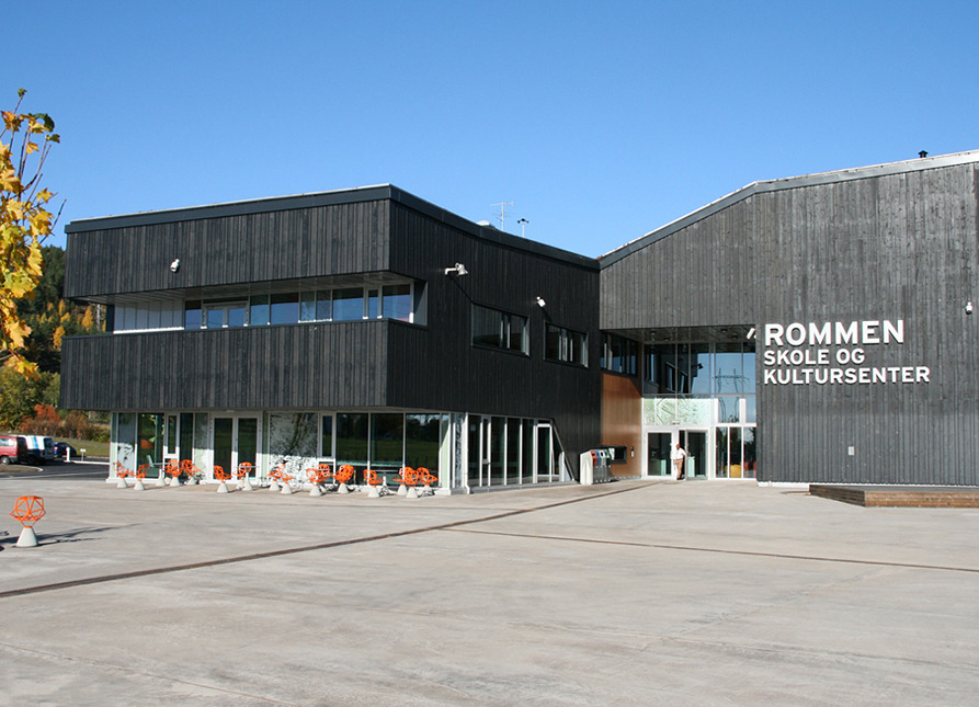 Rommen skole fasade Tone Bergan
